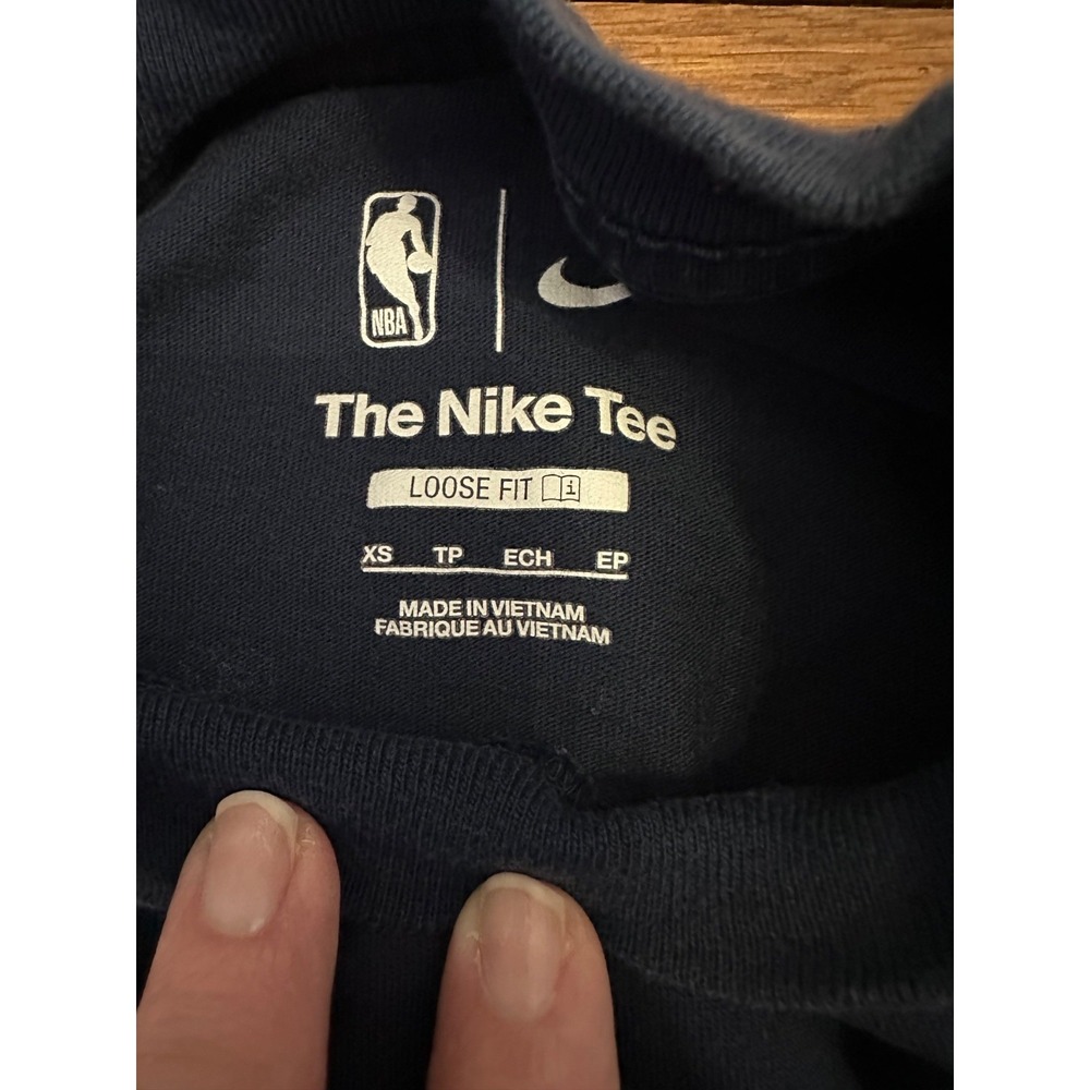 nike loose fit the‎ nike tee blue xs nba tee - Picture 3 of 7